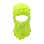 NEON YELLOW SKI MASK