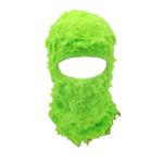 NEON GREEN SKI MASK